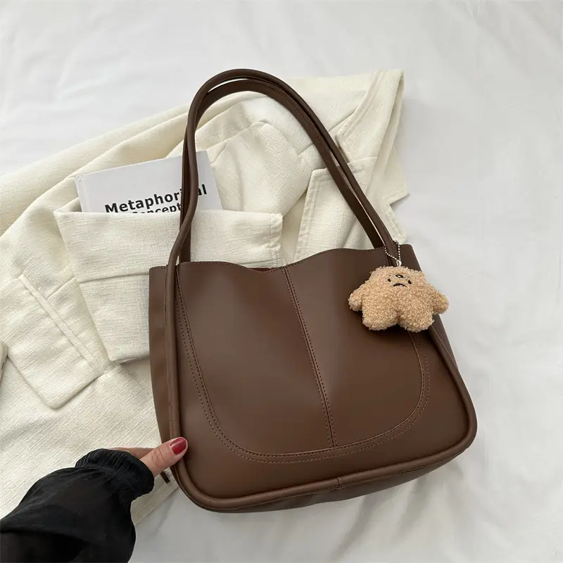 Retro Textured Shoulder Bag Women 2023 Winter Fall - Image 8