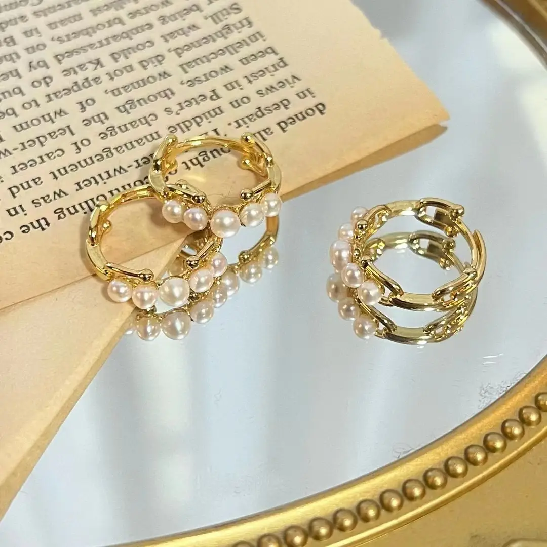 3-5mm Natural Pearl Ring for Women - Image 3
