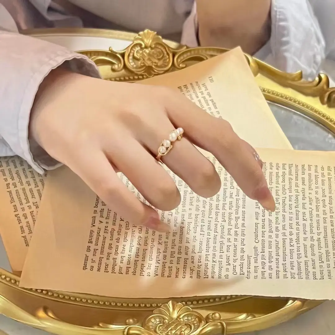 3-5mm Natural Pearl Ring for Women - Image 5
