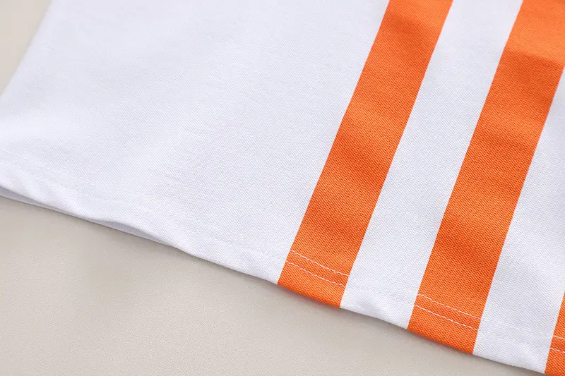 0-5Yr Boys Shorts Suit White Orange Denim Shorts — feature 9