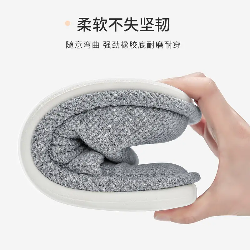 Cotton Slipper for Men Women Autumn Winter Non-Slip Home Pair - Image 6