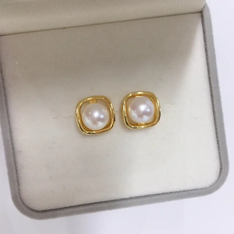 Natural Pearl Earrings for Women 18K Gold Filled — feature 4