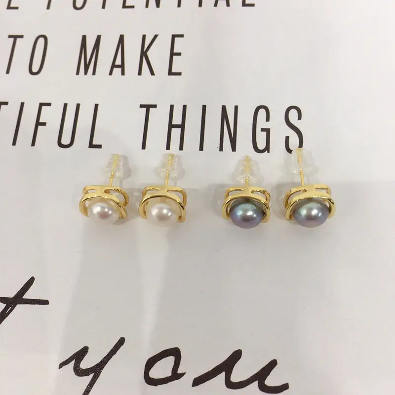 Natural Pearl Earrings for Women 18K Gold Filled — feature 8