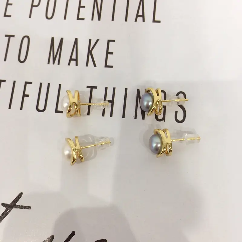 Natural Pearl Earrings for Women 18K Gold Filled — feature 9