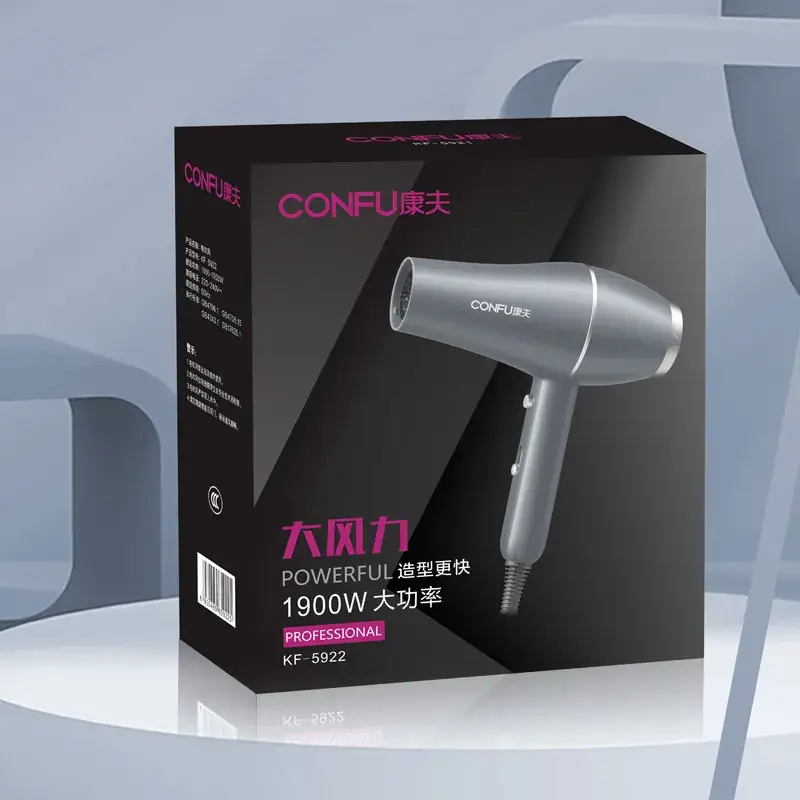 Kangfu 5922 Electric Hair Dryer 1900W Black - Image 5