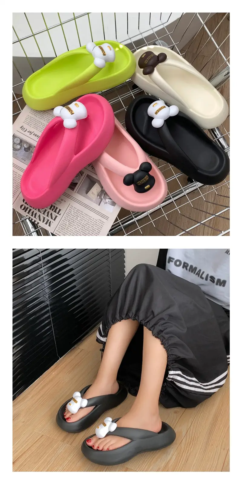 2025 Summer Soft Pink Volcano Sandals for Women — feature 3