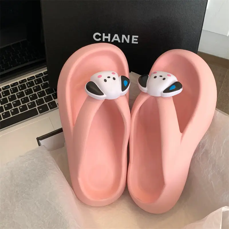 2025 Summer Soft Pink Volcano Sandals for Women