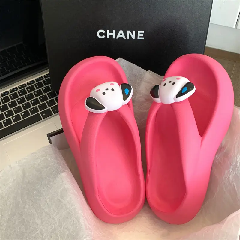 2025 Summer Soft Pink Volcano Sandals for Women