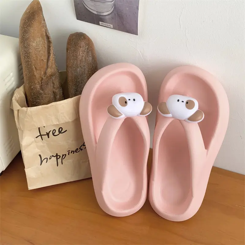 2025 Summer Soft Pink Volcano Sandals for Women