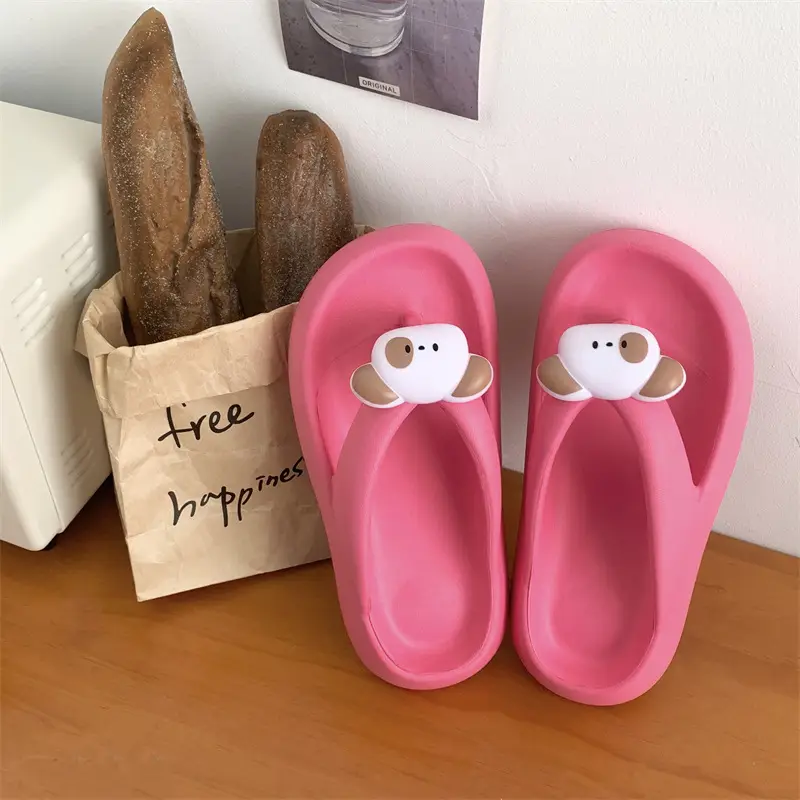 2025 Summer Soft Pink Volcano Sandals for Women
