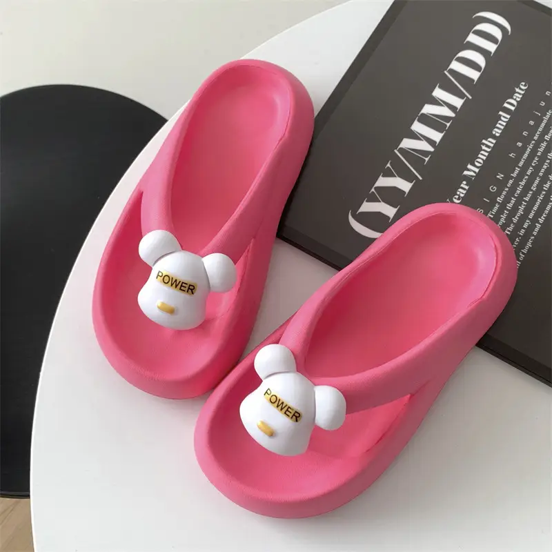 2025 Summer Soft Pink Volcano Sandals for Women