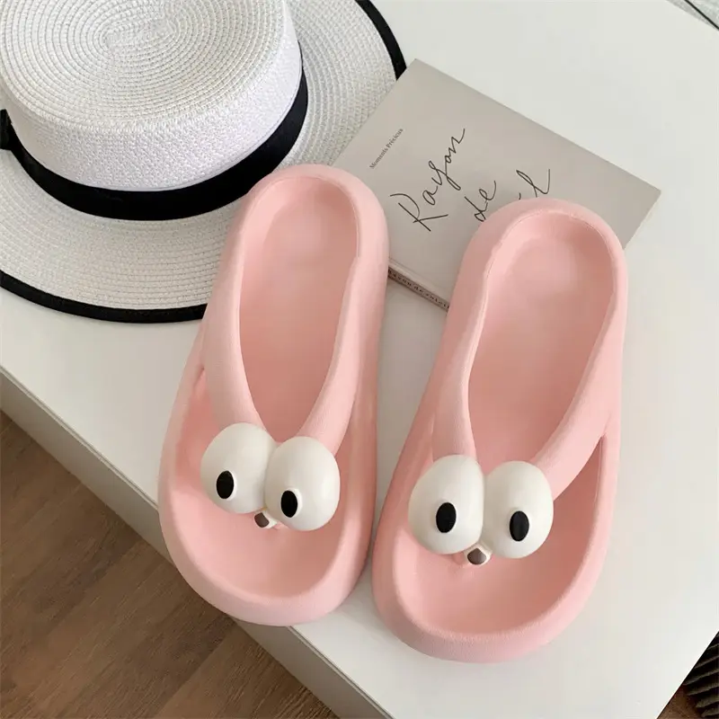 2025 Summer Soft Pink Volcano Sandals for Women