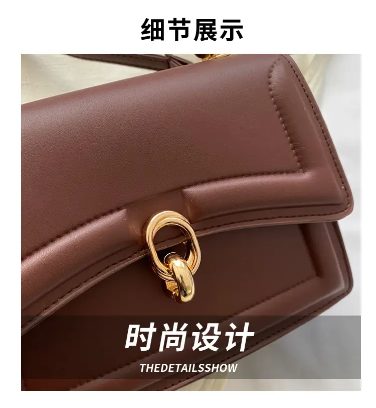 Red Women's Shoulder Messenger Bag 2023 Winter — feature 3