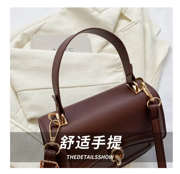 Red Women's Shoulder Messenger Bag 2023 Winter — feature 6