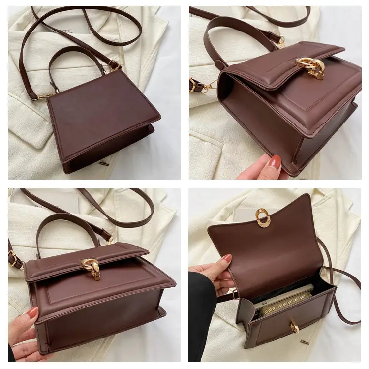 Red Women's Shoulder Messenger Bag 2023 Winter — feature 8