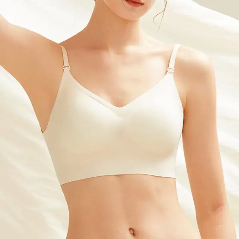 Seamless Backless Bra for Women, Invisible Multi-Wear Comfortable