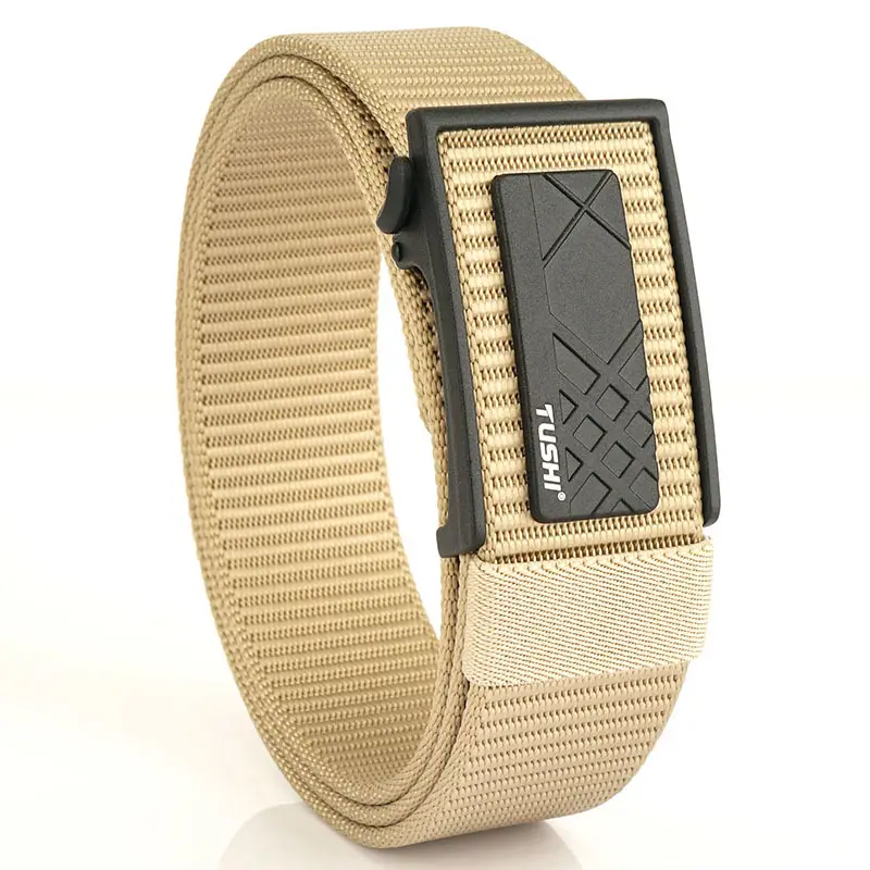 Men's Navy Blue Toothless Automatic Buckle Belt 3.8cm - Image 6