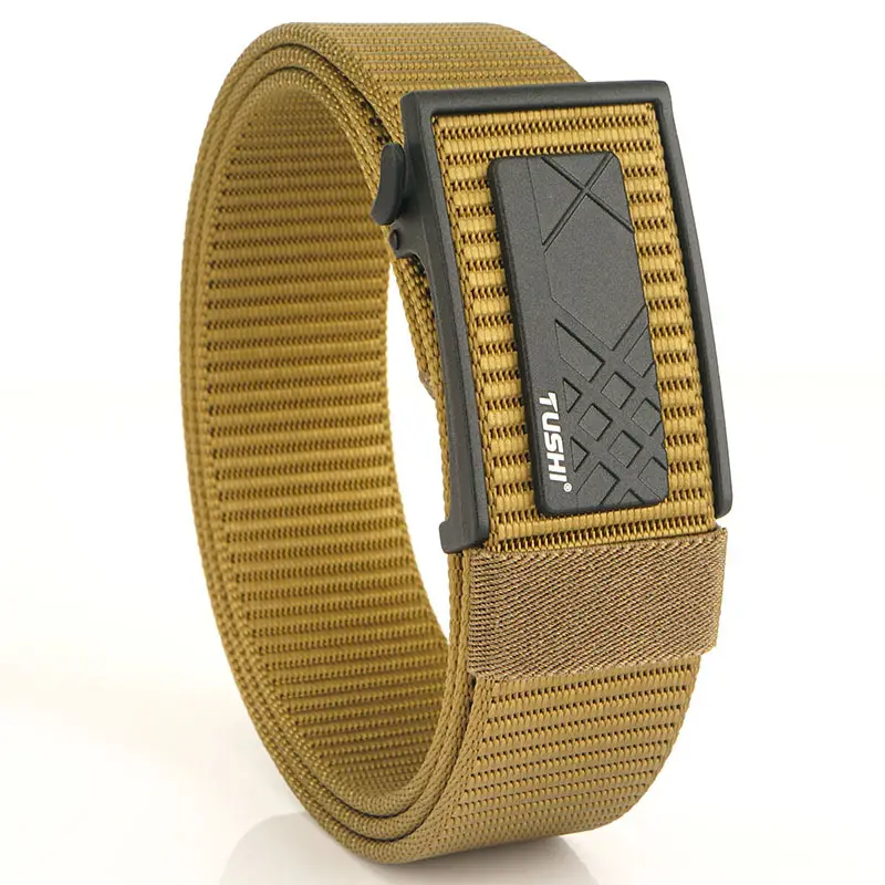 Men's Navy Blue Toothless Automatic Buckle Belt 3.8cm - Image 3