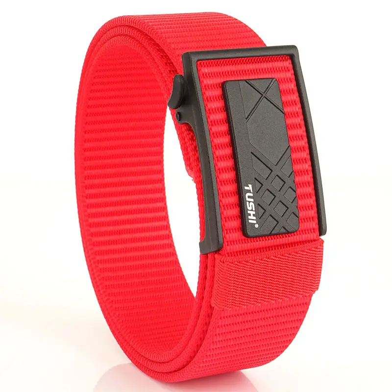 Men's Navy Blue Toothless Automatic Buckle Belt 3.8cm - Image 7