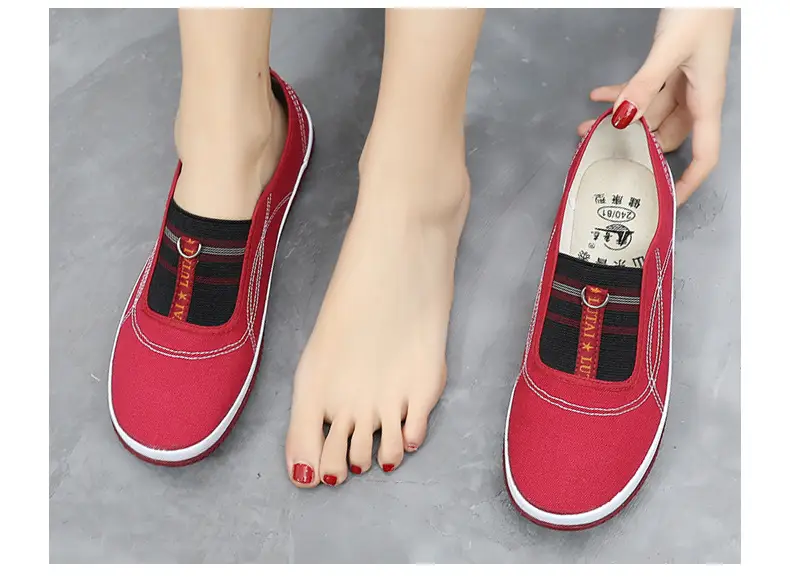 Lutai mom shoes Labor shoes work shoes work shoes flat casual shoes outdoor wear-resistant soft bottom lightweight rubber shoes — feature 13