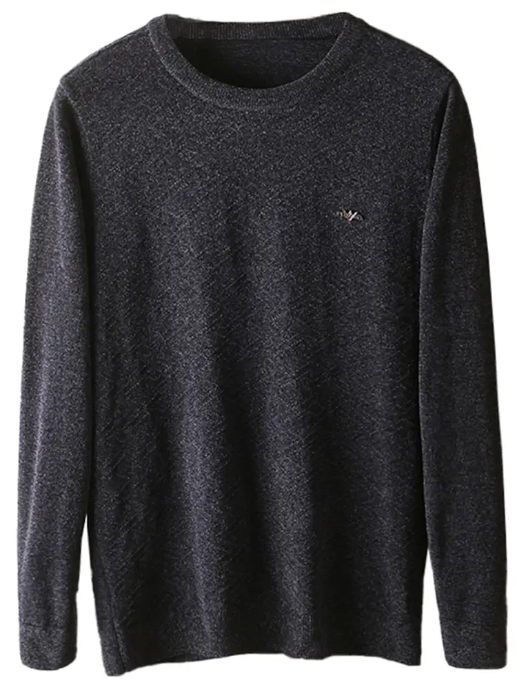 Men's Winter Chenille Sweater with MY127 Logo - Image 8