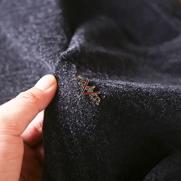 Men's Winter Chenille Sweater with MY127 Logo — feature 12