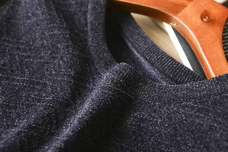 Men's Winter Chenille Sweater with MY127 Logo — feature 15