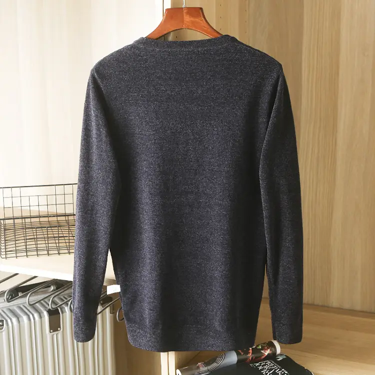 Men's Winter Chenille Sweater with MY127 Logo — feature 6