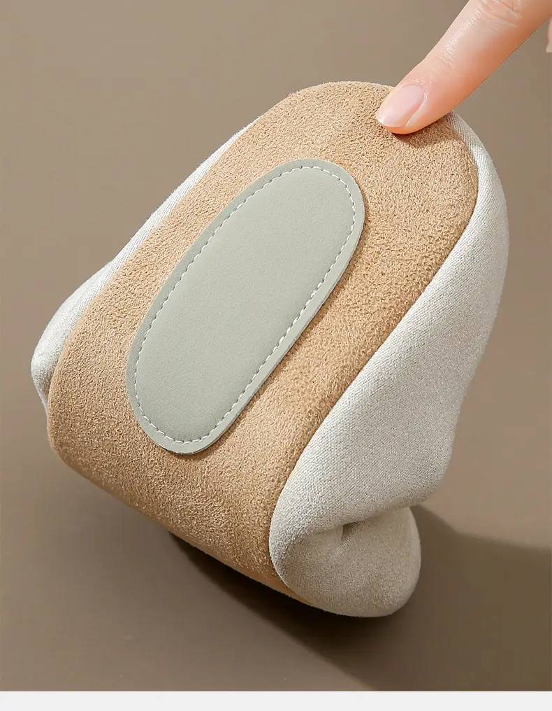 [in stock] Spring and Autumn home silent cotton slippers men and women soft bottom indoor simple couple wooden floor silent Japanese and Korean — feature 6