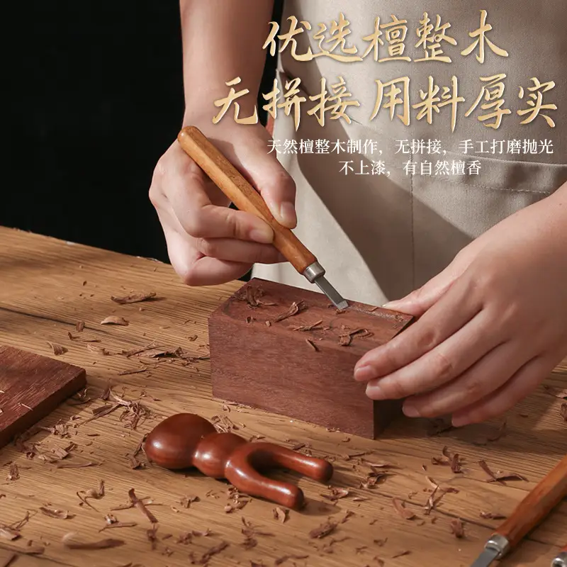 Sandalwood Eye Massager Comb for Eye Week Protection - Image 74