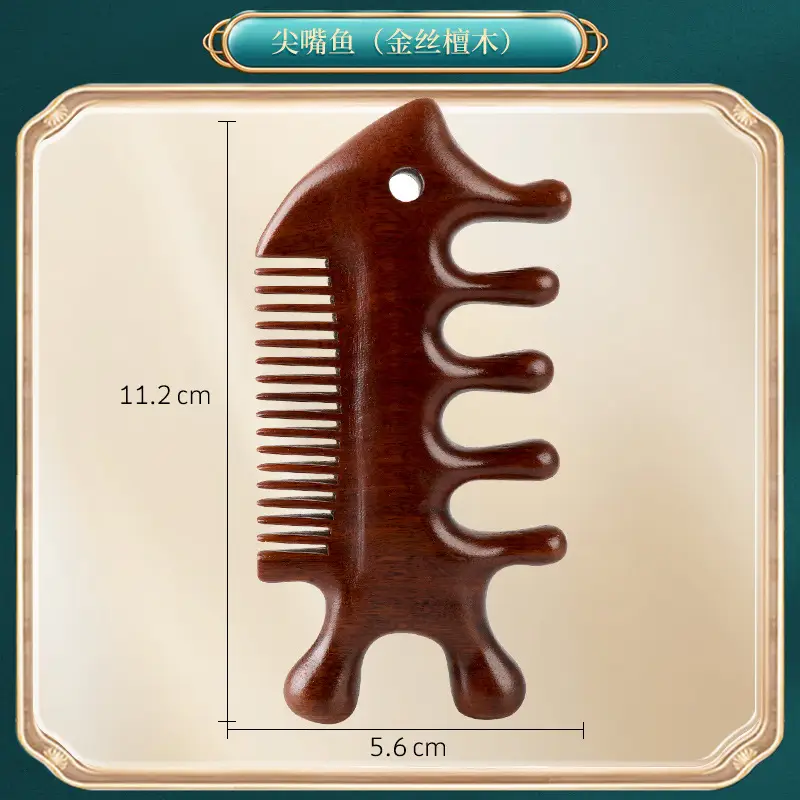 Sandalwood Eye Massager Comb for Eye Week Protection - Image 17