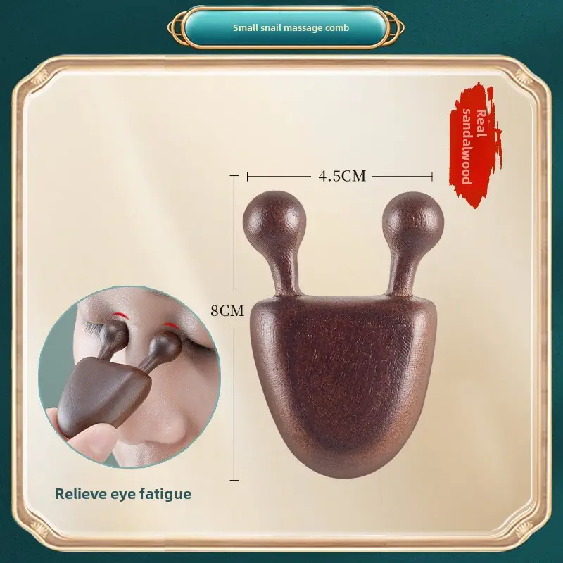 Sandalwood Eye Massager Comb for Eye Week Protection - Image 66