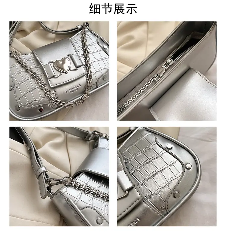Black Chain Crossbody Bag Women 2025 New — feature 10