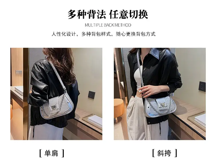 Black Chain Crossbody Bag Women 2025 New — feature 3