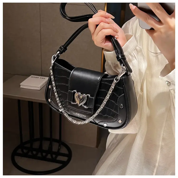 Black Chain Crossbody Bag Women 2025 New — feature 30