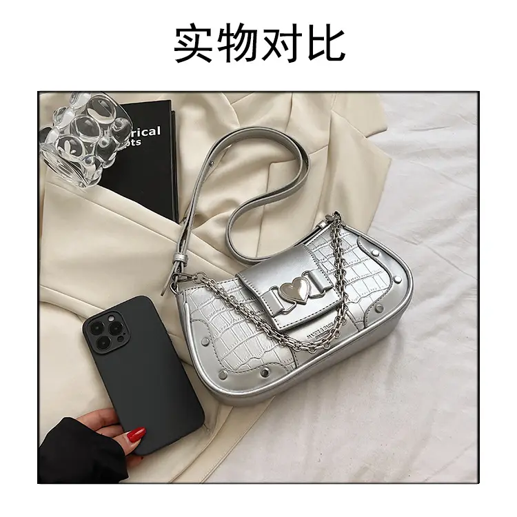 Black Chain Crossbody Bag Women 2025 New — feature 9