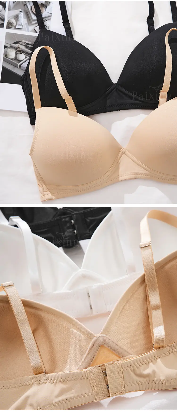 Adjustable Plus Size Push Up Sports Bra with Back Shaping — feature 8