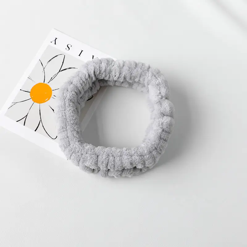 Soft Plush Hair Bands for Face & Wrist Use — feature 2