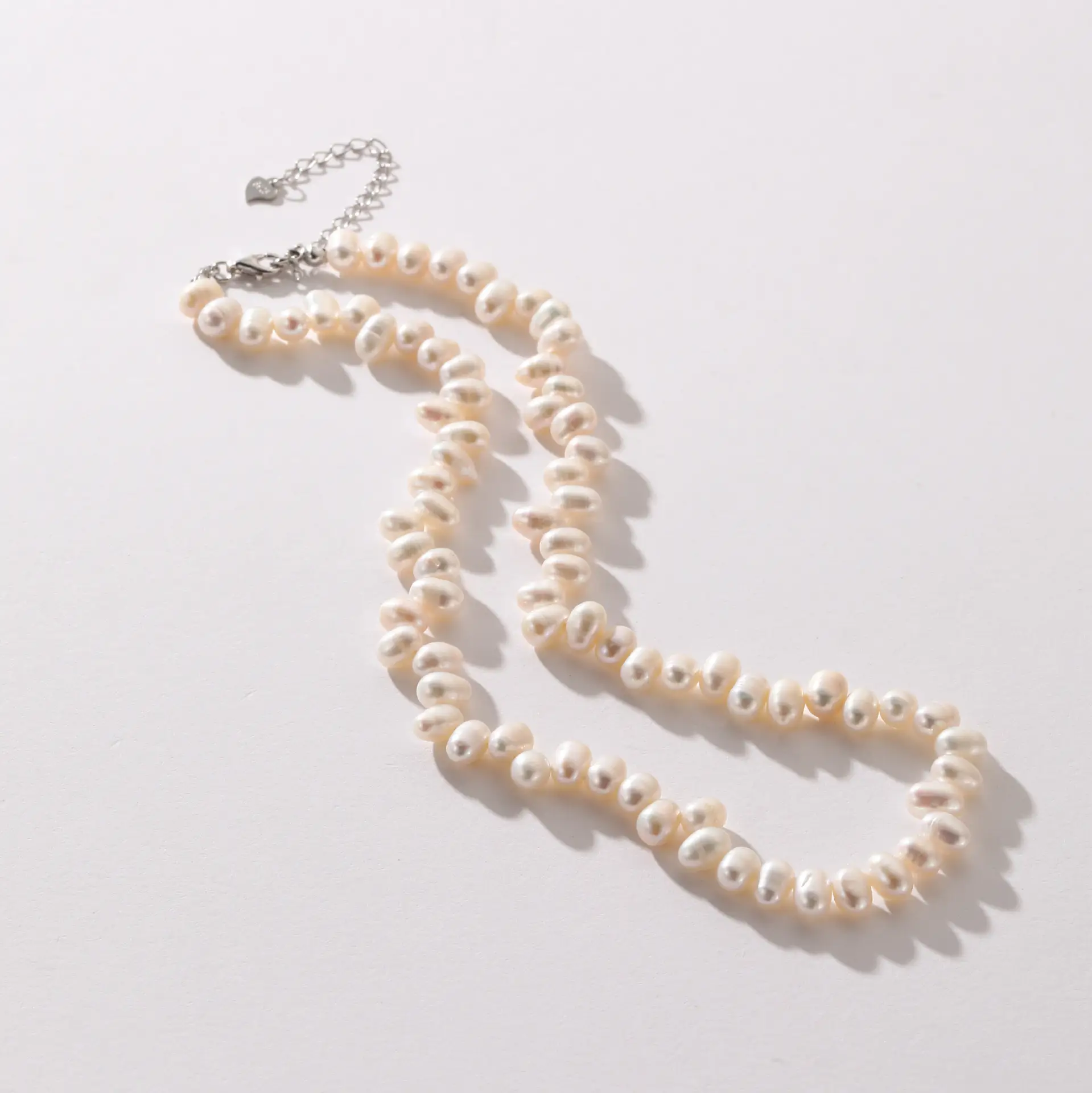 Pearl Clavicle Chain for Women S925 Silver