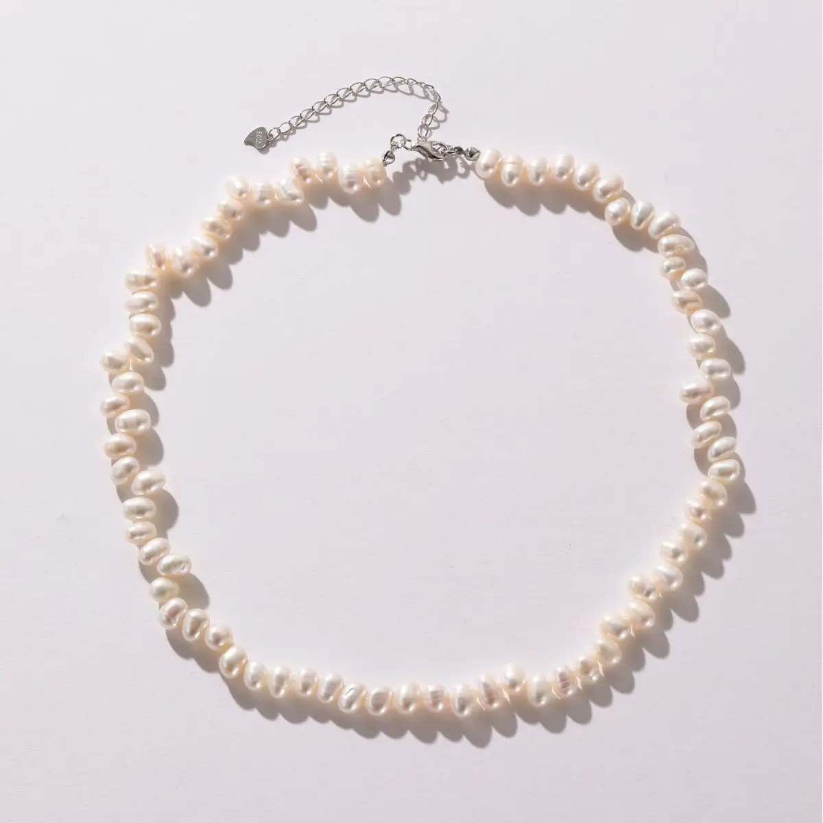 Pearl Clavicle Chain for Women S925 Silver