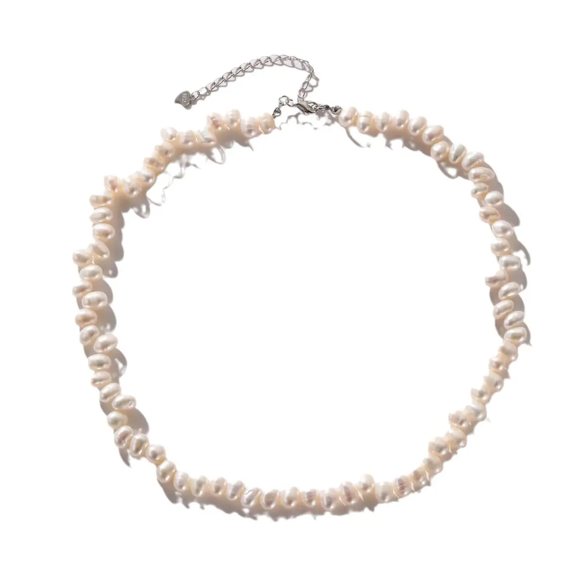 Pearl Clavicle Chain for Women S925 Silver — feature 1