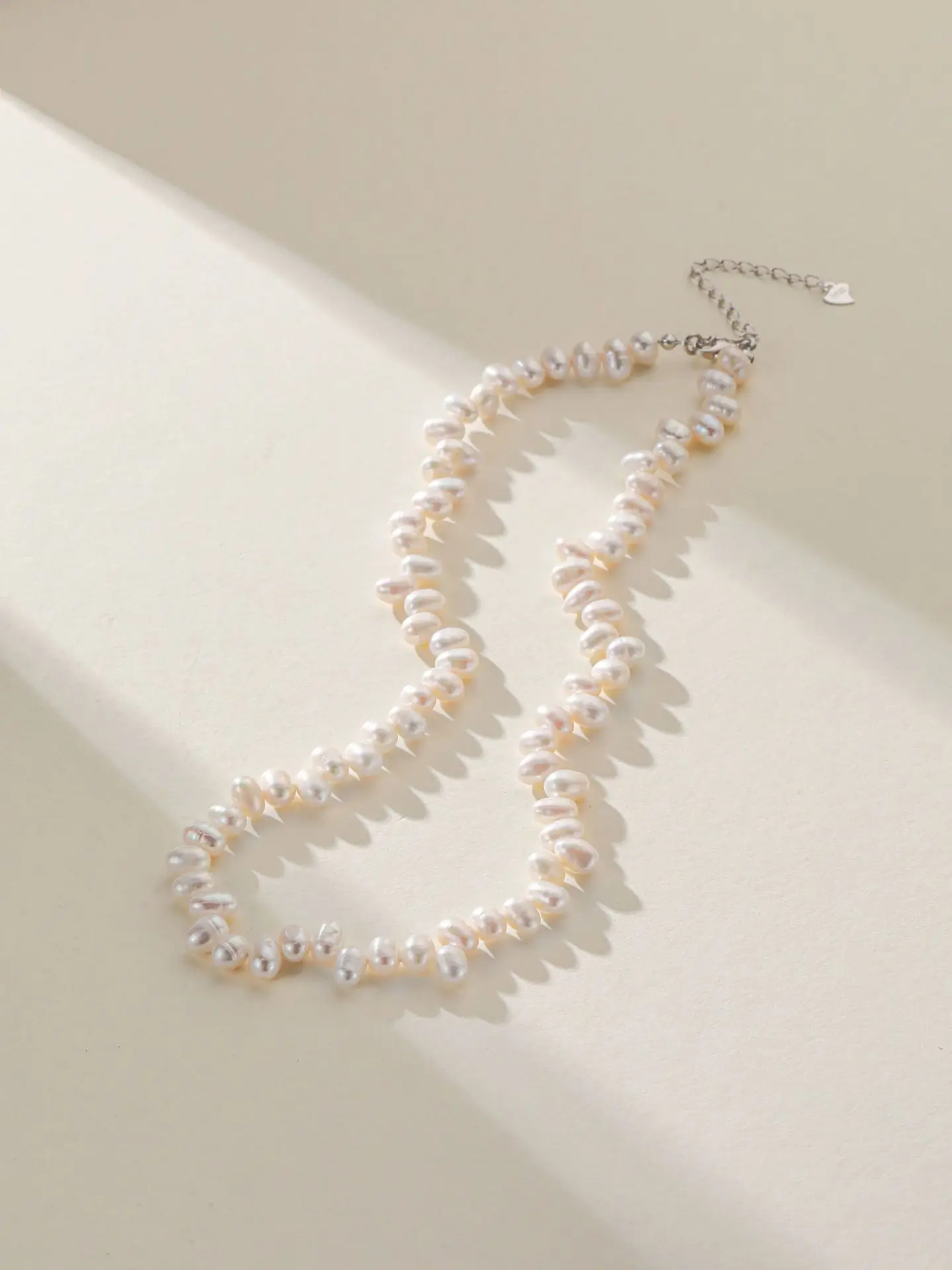 Pearl Clavicle Chain for Women S925 Silver — feature 4