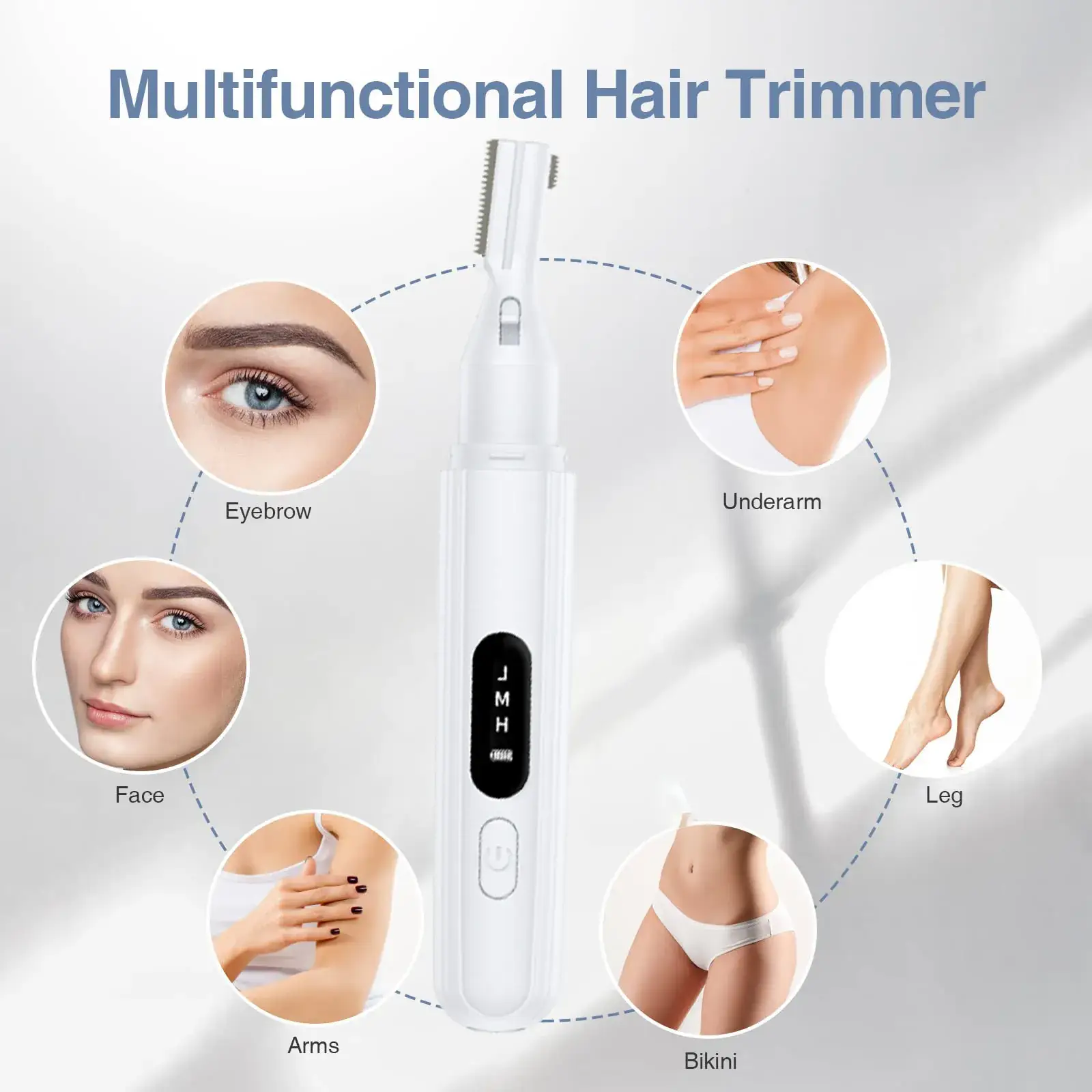 Rechargeable Eyebrow Trimmer for Women - Image 5