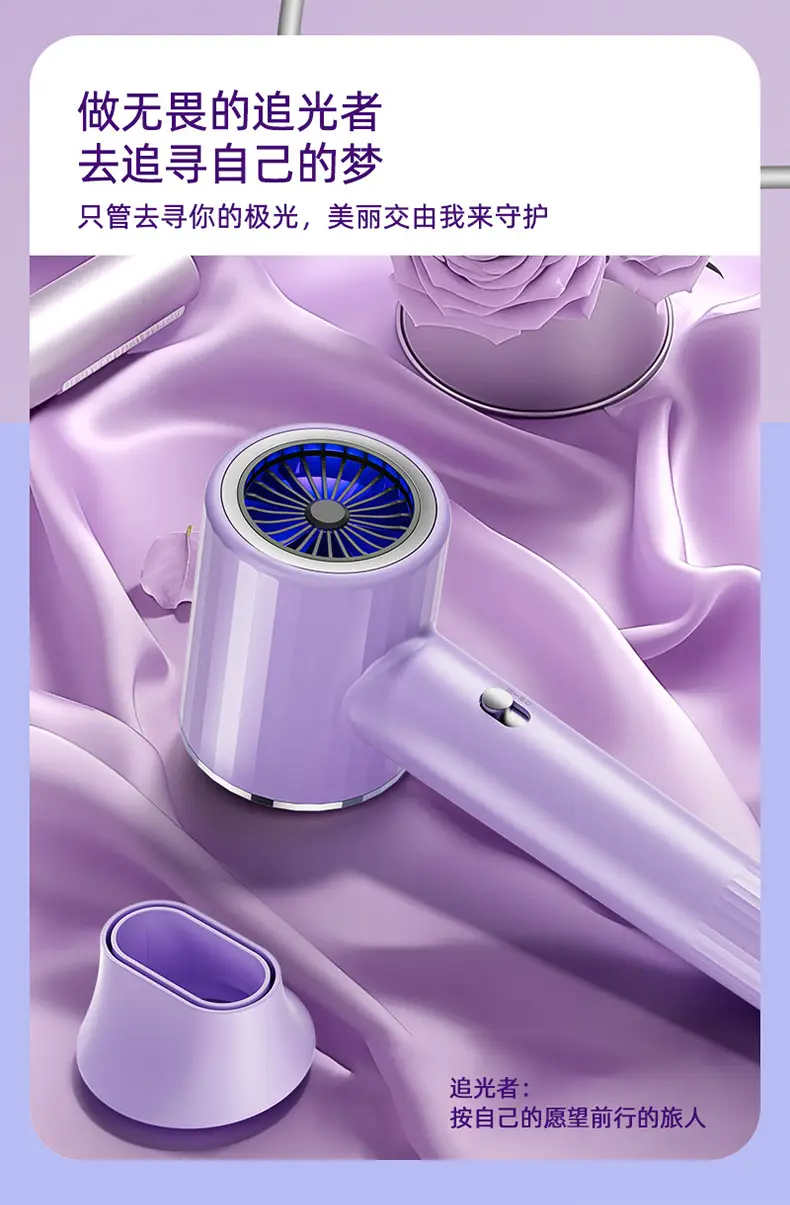 High Speed Hair Dryer 2000W Purple — feature 11