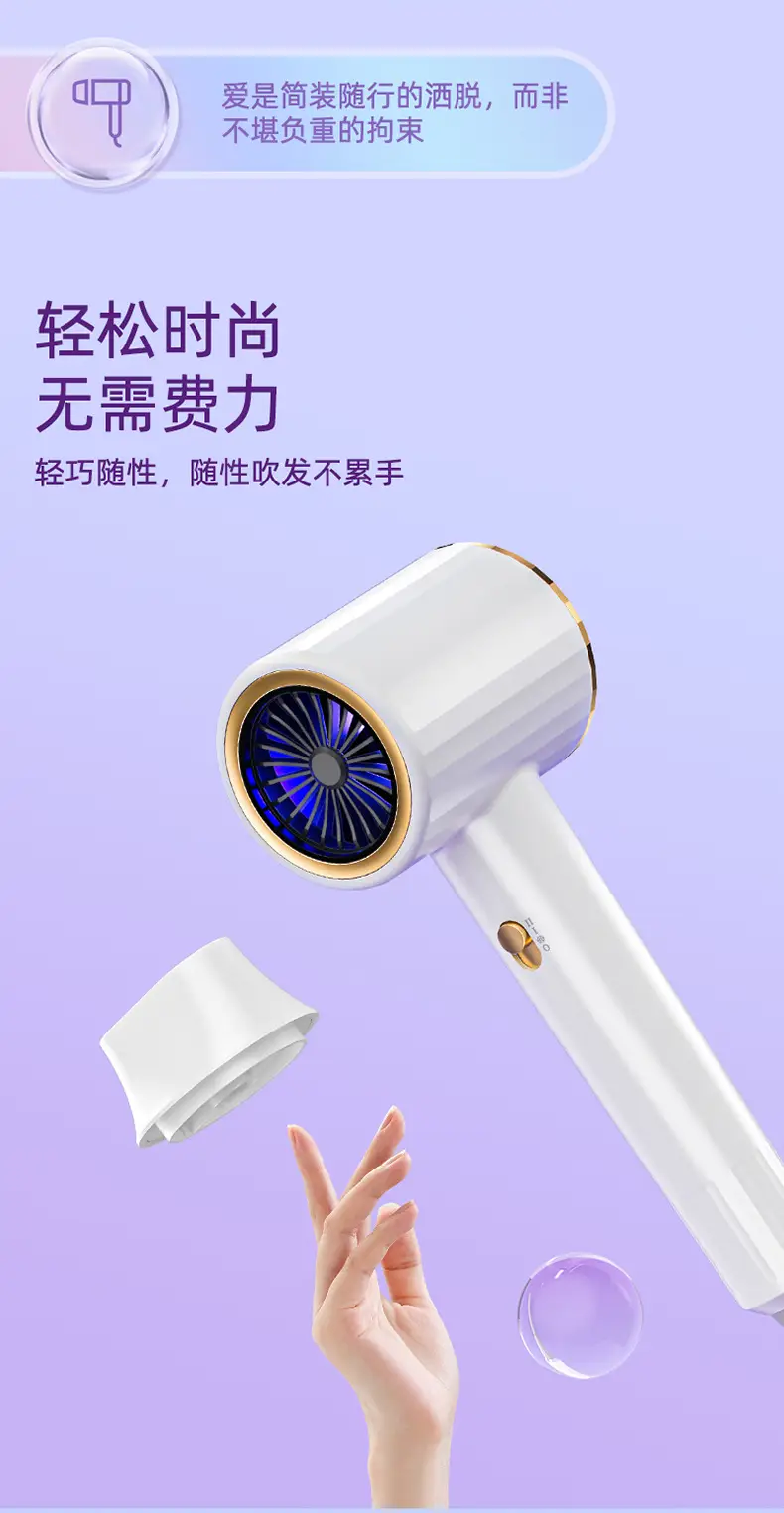 High Speed Hair Dryer 2000W Purple — feature 19