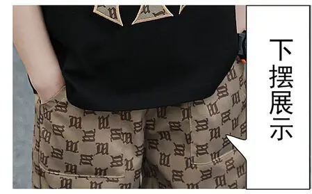 Boy's Cool Black Graphic Shorts Set Summer Wear — feature 9