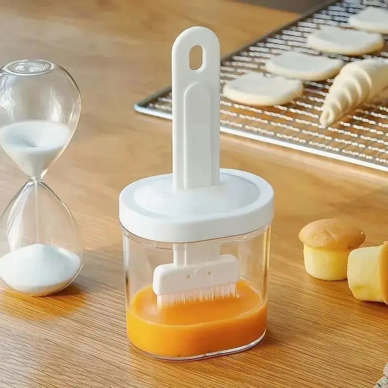 Oil Brush with Bottle for Kitchen Lint-Free Use