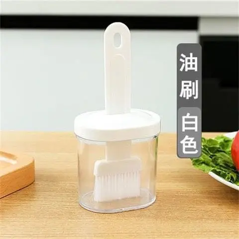 Oil Brush with Bottle for Kitchen Lint-Free Use