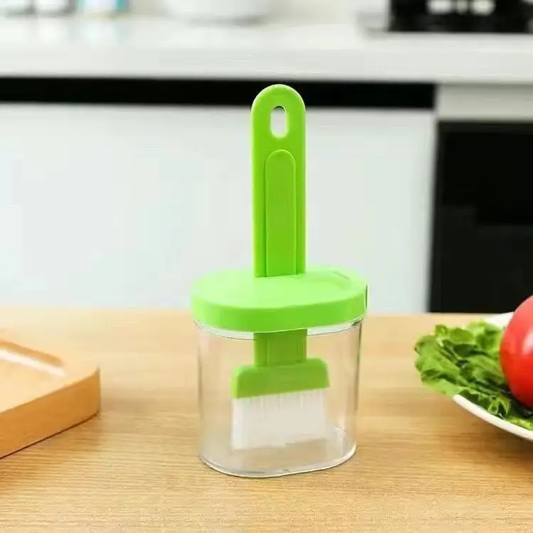 Oil Brush with Bottle for Kitchen Lint-Free Use