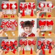 2026 Red Traditional Tassel Hairpin for Girls — feature 1